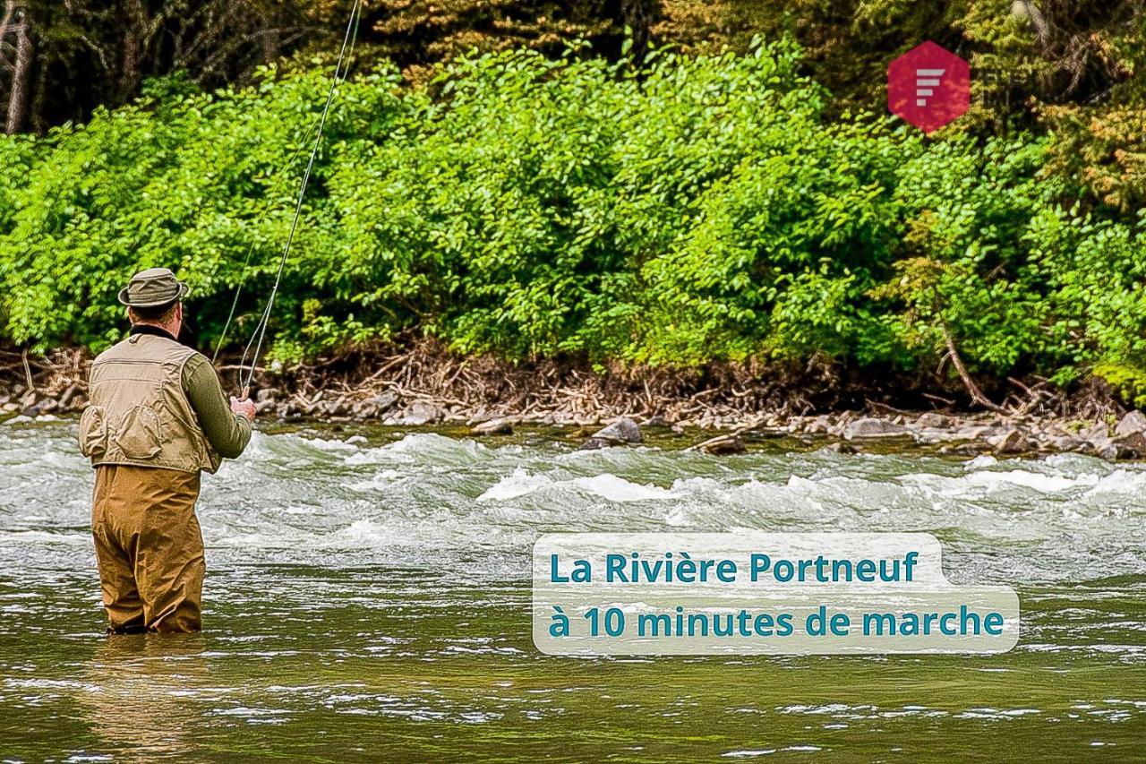 Le Harfang De Portneuf / Hot Tub Pool Sauna Billiards Trails Pont-Rouge Ngoại thất bức ảnh