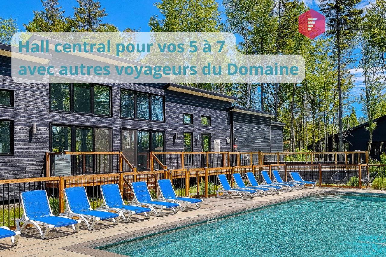Le Harfang De Portneuf / Hot Tub Pool Sauna Billiards Trails Pont-Rouge Ngoại thất bức ảnh